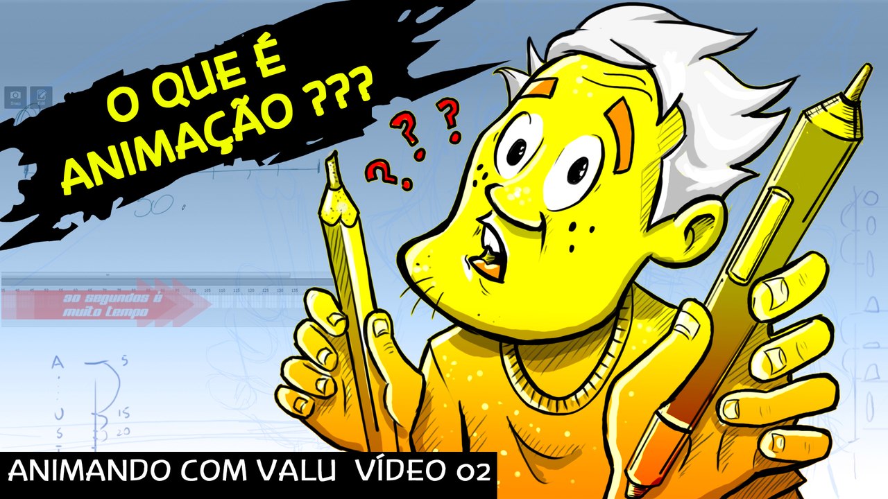 Como fazer desenhos Animados - video 2 - O que é animação?