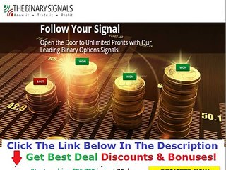 Real Review Of The Binary Signals +++ 50% OFF +++ Discount Link