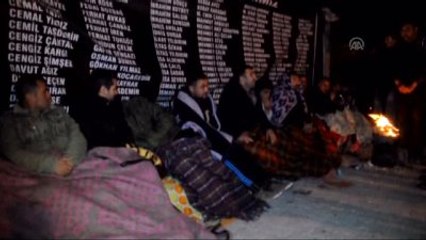Soma'da İşten Çıkarılan Maden İşçileri