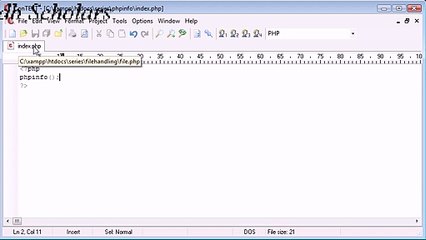 PHP Lecture (6) The phpinfo Function_x264
