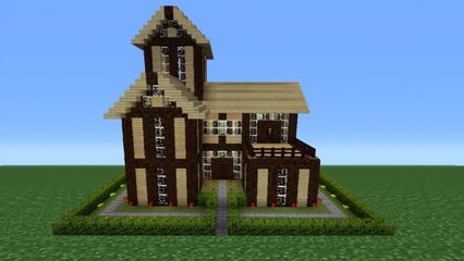 Minecraft Tutorial: How To Make A Wooden House - 9