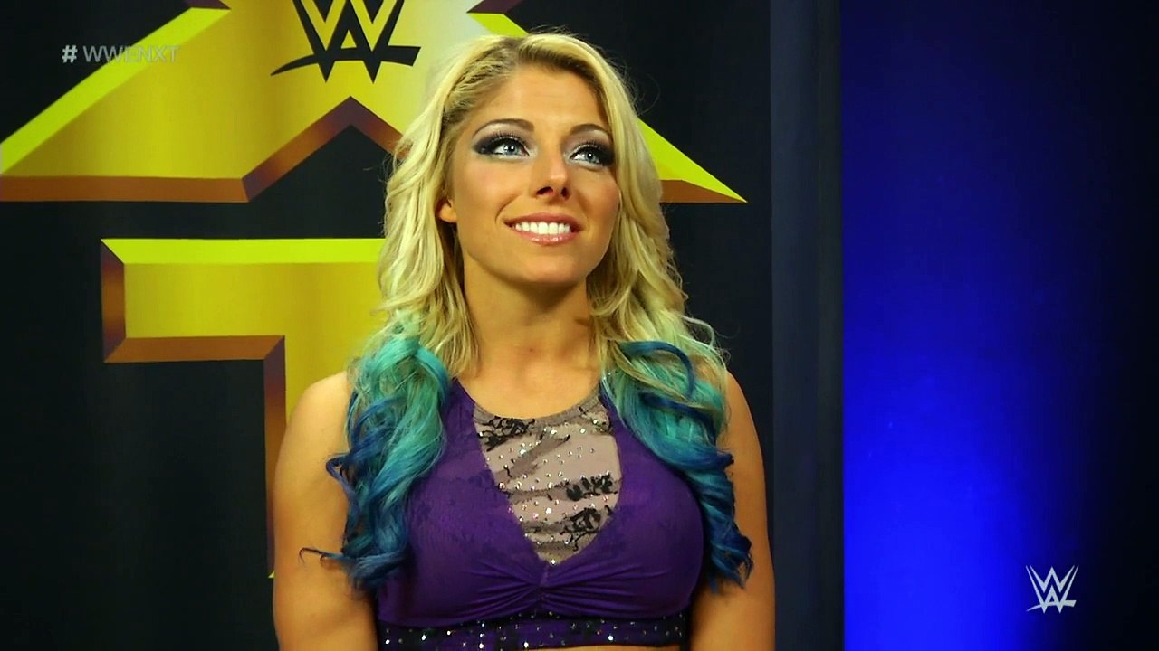 NXT 03/04/15 Alexa Bliss Backstage Segment