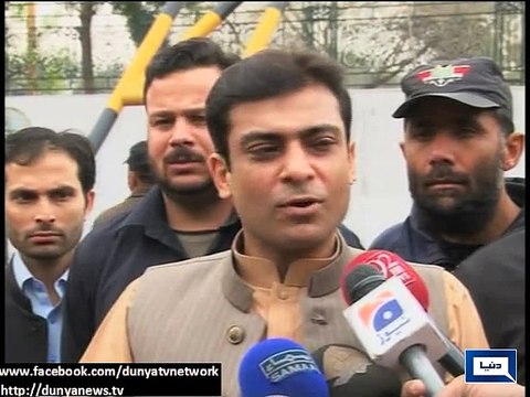 Dunya news- Senate elections: Hamza Shahbaz enthusiasctic to win all 11 seats from Punjab