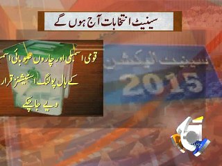 Voting for Senate seats today-05 Mar 2015