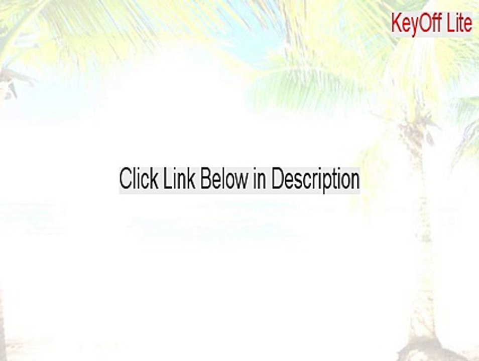 KeyOff Lite Key Gen - Download Here (2015)