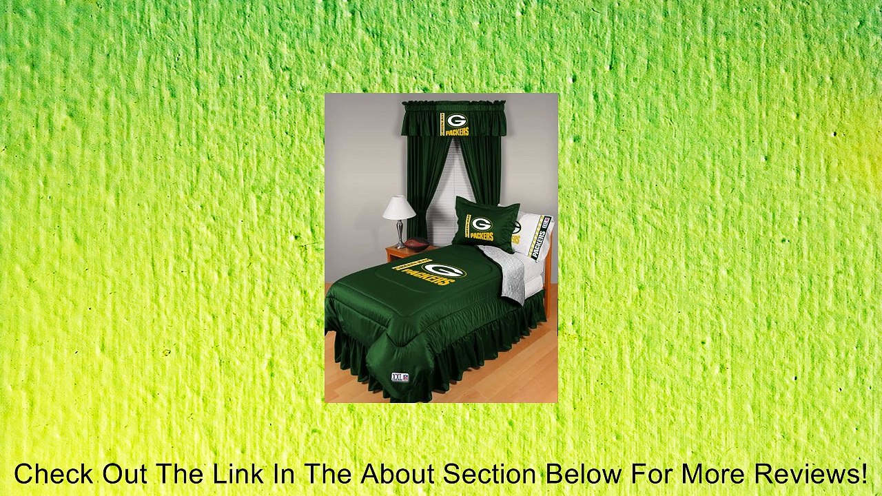 Green Bay Packers NFL Locker Room Queen Bedskirt/Bedroom Review