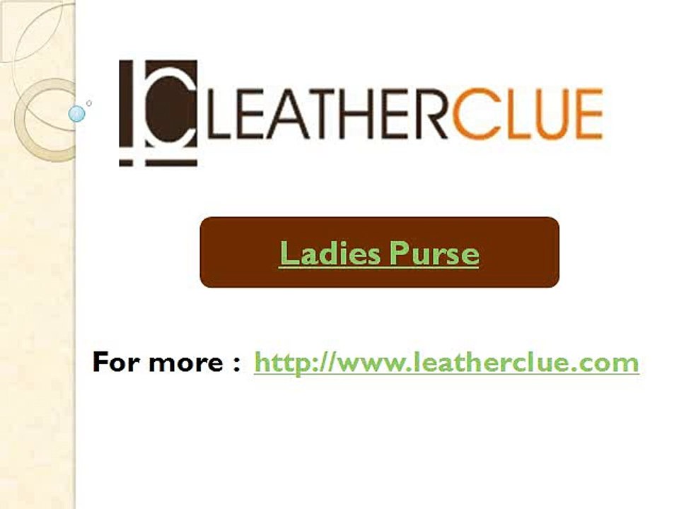 Ladies Purse