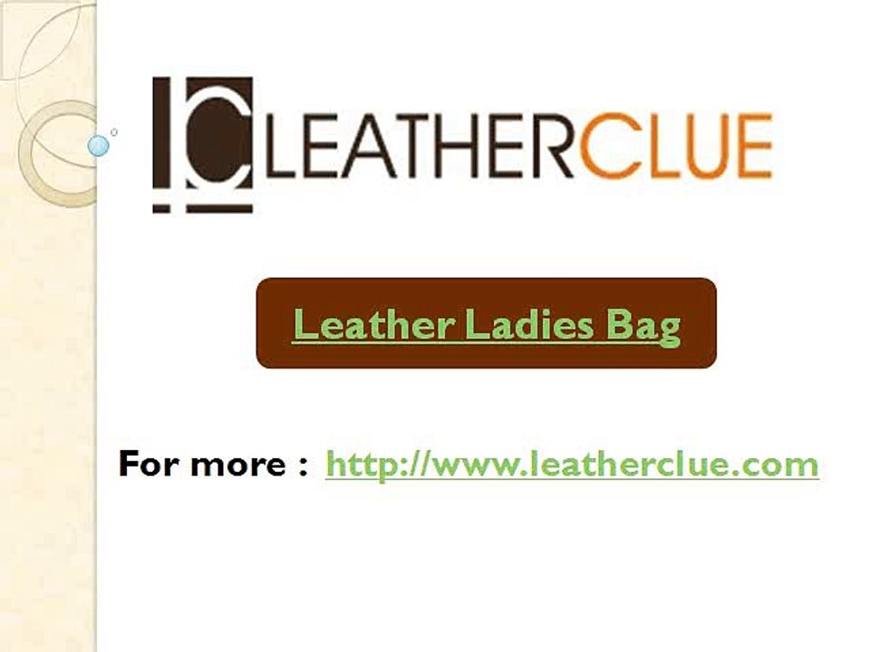 Leather Ladies Bag