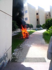 uog main aag gujrat pakistan