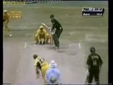 Young Misbah Ul Haq - two EPIC sixes vs Shane Warne 2002