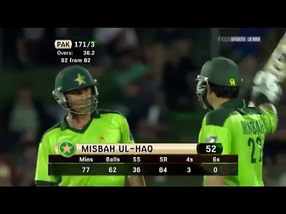 Misbah ul Haq - 93 Not Out vs New Zealand 2011