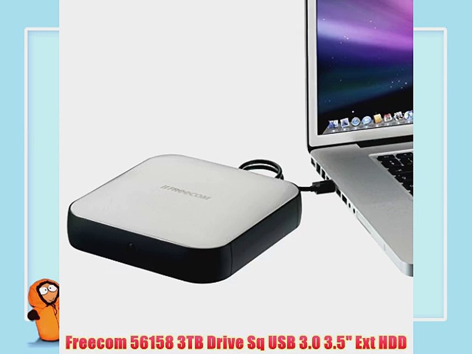 Freecom 56158 3TB Drive Sq USB 3.0 3.5 Ext HDD