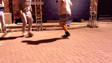 Amazing Street Football Panna Skills Soufiane Bencok v Kristoffer Liicht