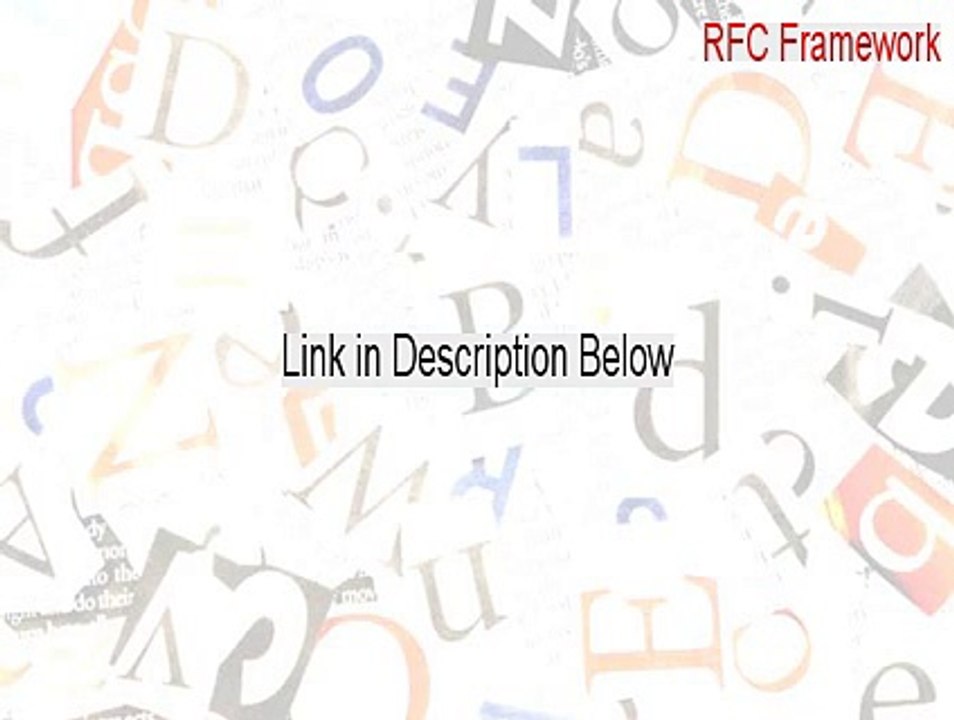 RFC Framework Serial - RFC Frameworkrfc framework