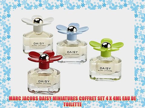 MARC JACOBS DAISY MINIATURES COFFRET SET 4 X 4ML EAU DE TOILETTE