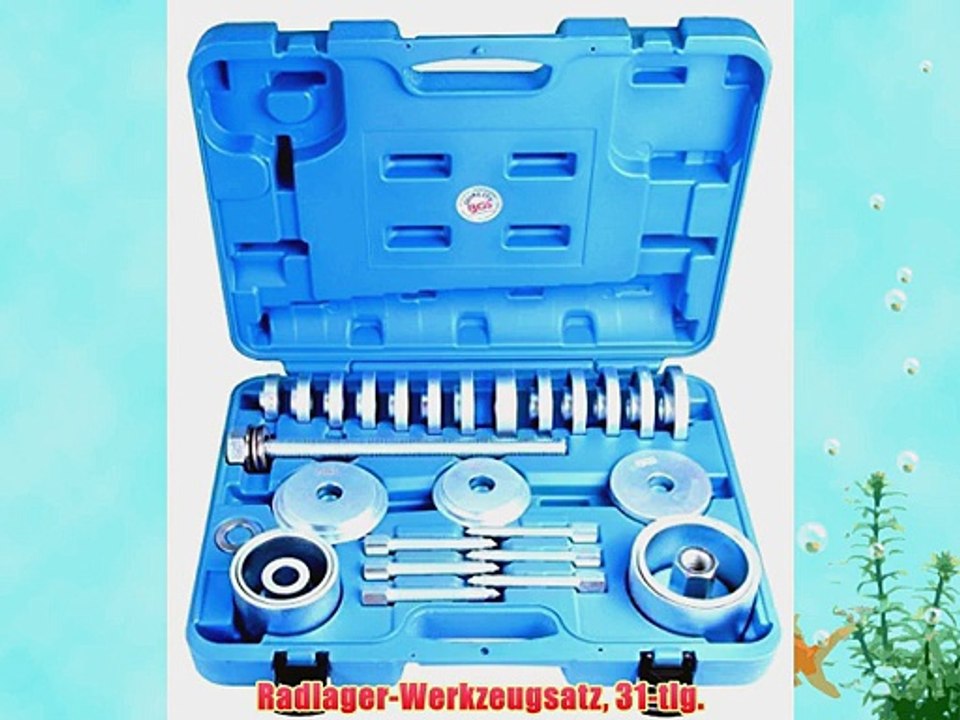 Radlager-Werkzeugsatz 31-tlg.