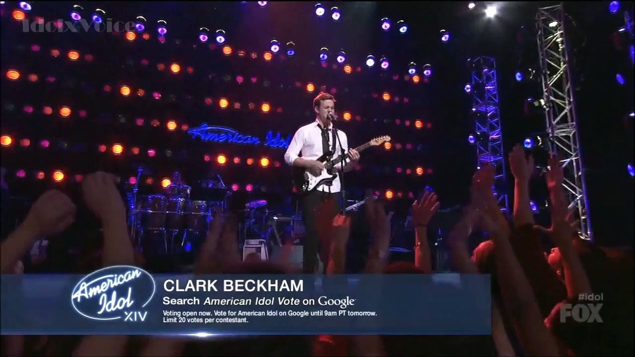 Clark Beckham - Tracks Of My Tears - American Idol 2015 (Top 8 Guys) (720p)