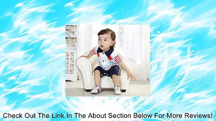 Kids clothing set Cotton T-shirt infant baby wears H4024 Review