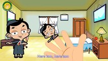 Finger Family ( Mr  BEAN ) Nursery Rhymes for Childrens Babies and Toddlers