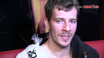 Goran Dragic Postgame Interview - Lakers vs Heat - March 4, 2015 - NBA 2014-15 Season(1)