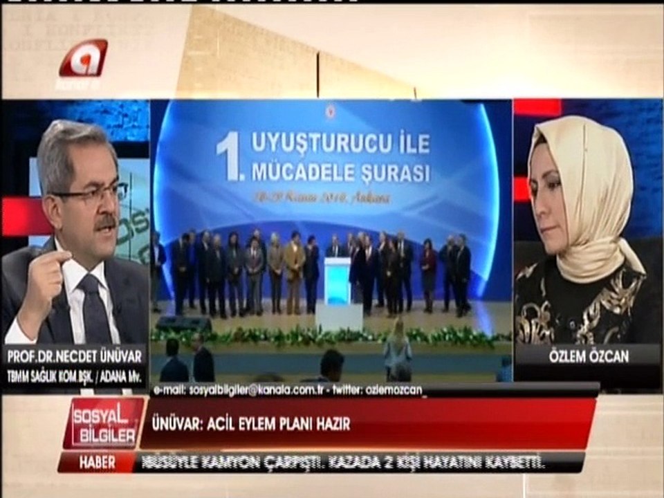 Prof.Dr. Necdet Ünüvar, Kanal A Televizyonunda Sosyal Bilgiler Programına Konuk Oldu