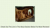 Nativity - Olive Wood Large Log Nativity Review