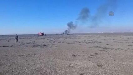 Askeri Uçak Düştü (1)