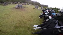 Faceplant durant une partie de paintball