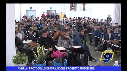 ANDRIA | Protocollo di formazione progetto Motori Itis