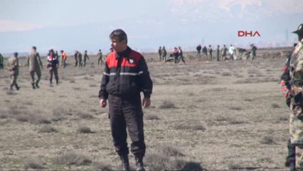 Konya' da Askeri Uçak Düştü; 2 Pilot Şehit