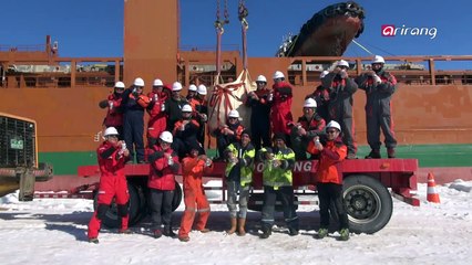 The first phase of construction of Jang Bogo Station 장보고기지 1단계 건설