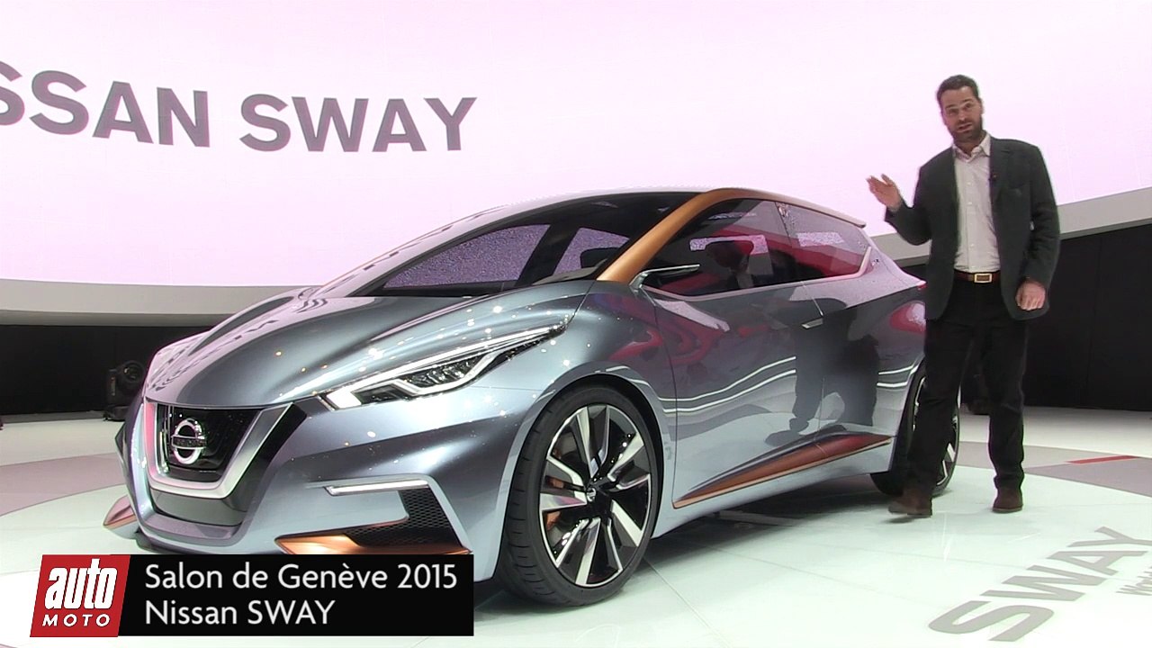 Nissan Sway Concept - Salon de Genève 2015 : présentation live AutoMoto