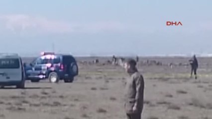 Konya' da Askeri Uçak Düştü; 2 Pilot Şehit