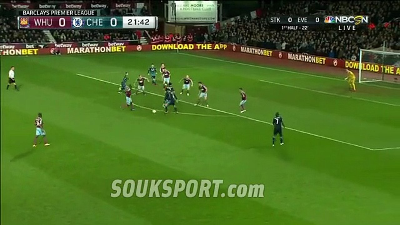 وست هام يونايتد 0-1 تشيلسي