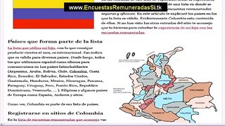 Gana Dinero con Encuestas Remuneradas - Encuestas Remuneradas Colombia
