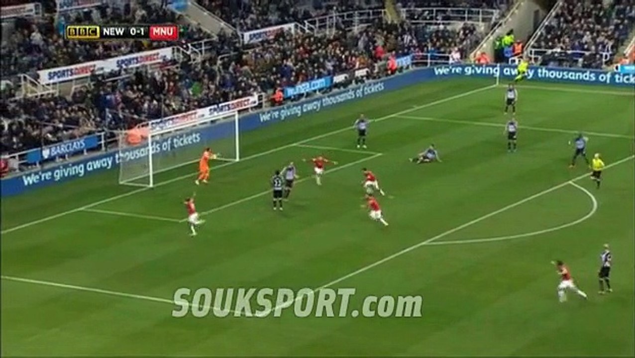 نيوكاسل يونايتد 0-1 مانشستر يونايتد