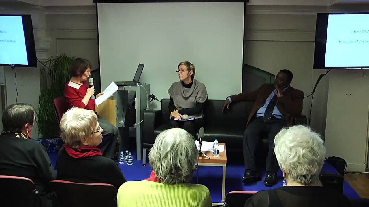 "Viols, armes de guerre dans les conflits armés" soirée associative 27 novembre 2014 part II