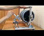Hand Permanent Magnet Generator (free energy low tech machine?) Magnet operating system