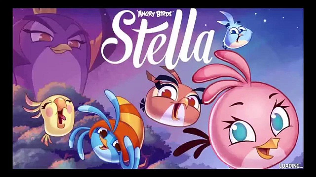 Angry Birds Stella Cartoon Games - Angry Birds Stella Gameplay Walkthrough Levels 1