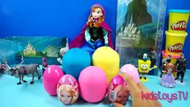 Barbie LPS play doh Surprise eggs Frozen Peppa Pig toy Story mlp cars 2 egg