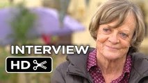 The Second Best Exotic Marigold Hotel Interview - Maggie Smith (2015) - Judi Dench Movie HD