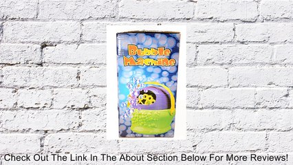 Portable Bubble Party Machine Review