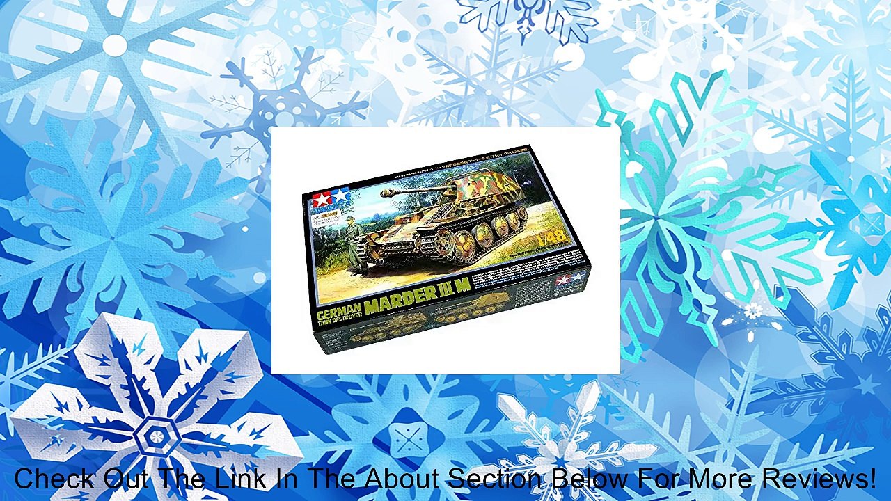 RCECHO® Tamiya Military Model 1/48 German Tank Destroyer Marder II M Scale Hobby 32568 with RCECHO® Full Version Apps Edition Review