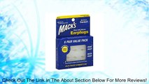 Mack's Silicone Earplugs - White - 6 pair Review