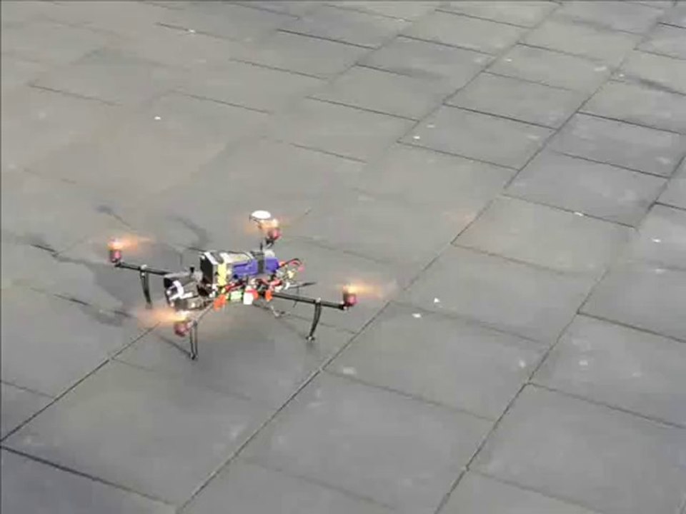 Un drone survole l'IUT de Béthune, pour de bonnes raisons