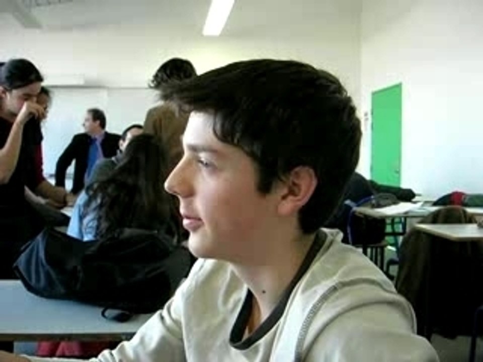 Cours d'histoire avant les vacs de noel