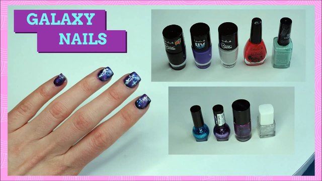 Galaxy Nails Tutorial | Jak zobić galaktyczne paznokcie krok po kroku