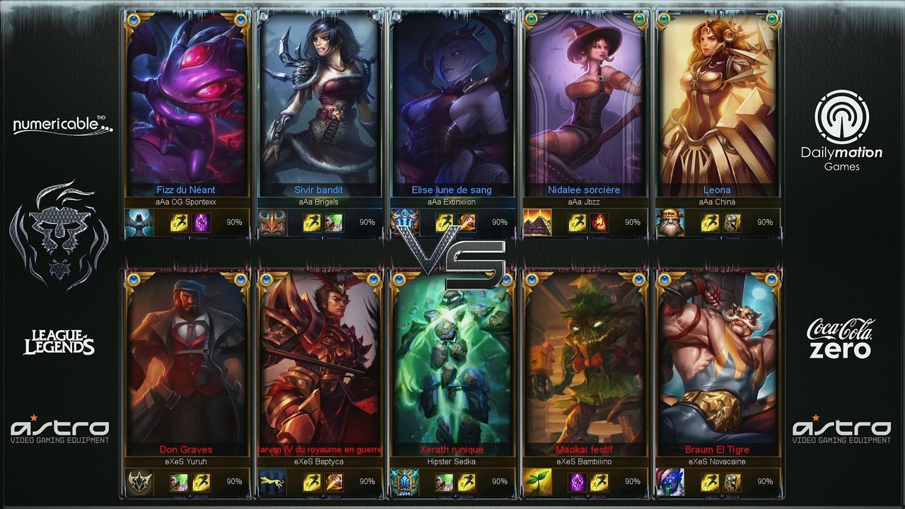 LYON E-SPORT #8 AAA VS EXES ESPORT