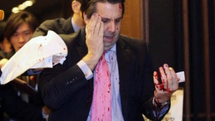 US ambassador slashed in face in South Korea attack