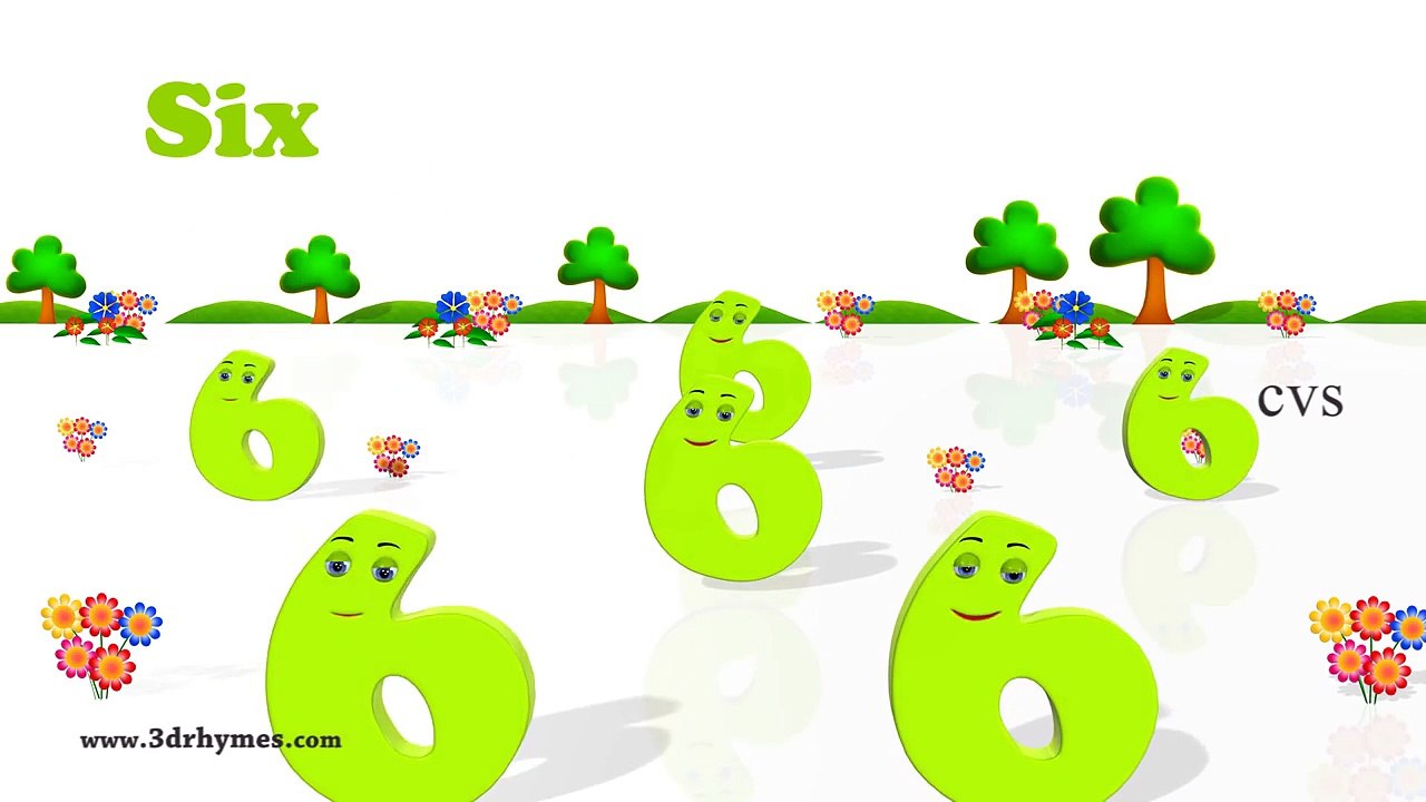 Learn Numbers Song 1 to 100 Counting - 3D Animation Numbers Rhymes for ...